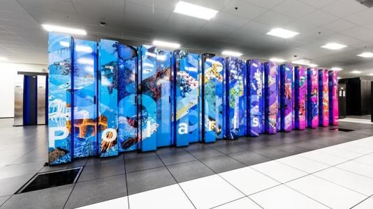 Image of Polaris Supercomputer at Argonne